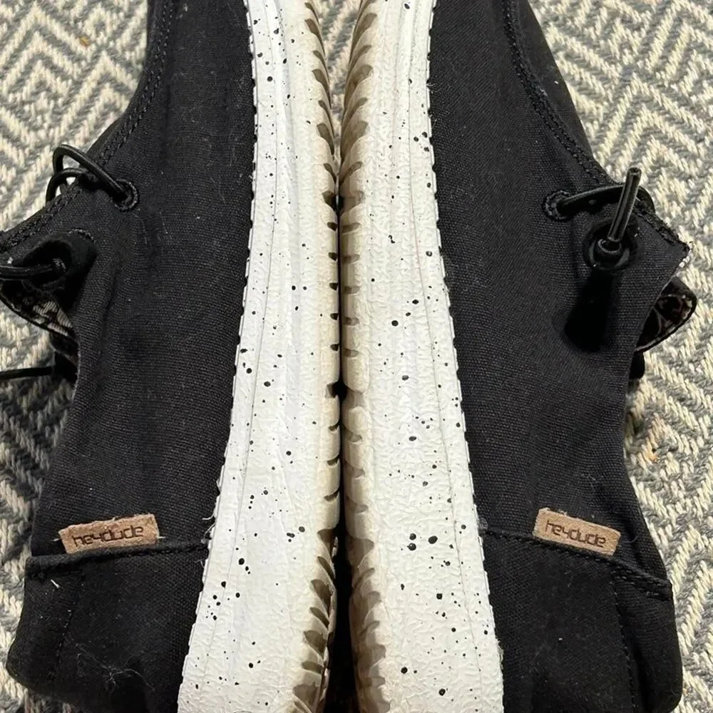 Hey-dude Women's Black Trainers